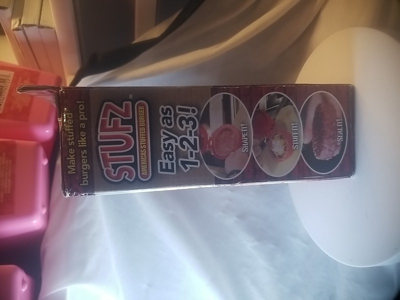 Stufz Burger Maker- Make Stuffed Hamburgers In 3 Easy Steps G4 gallery