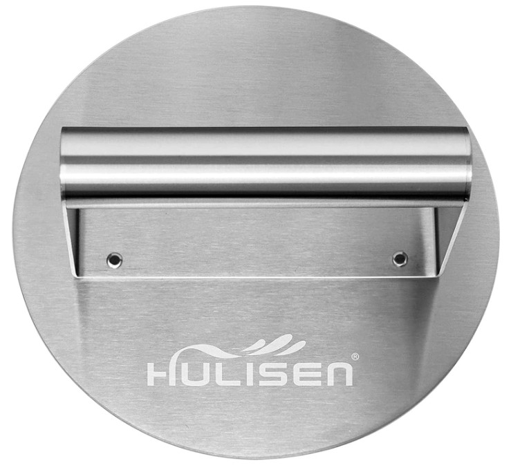 6.2"Stainless Steel Burger Press Smasher Grill Griddle BBQ Flat Top Cooking Tool gallery