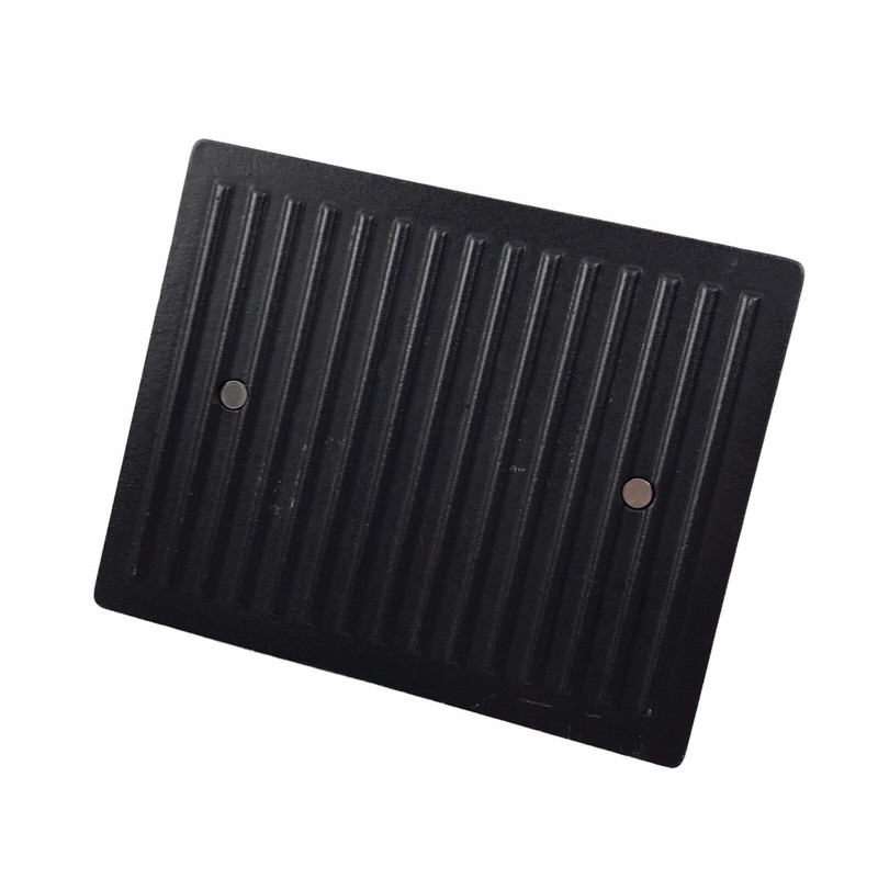 ALL-CLAD Heavy Cast Iron Burger Panini Bacon Sandwich Grill Press 8" x 10" gallery