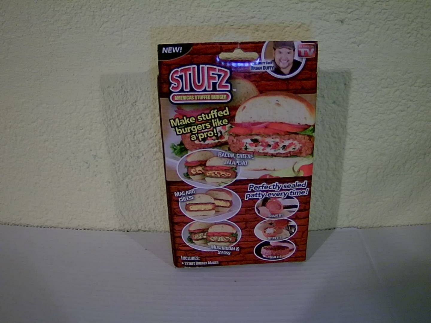 Stufz Hamburger Maker Boxed gallery