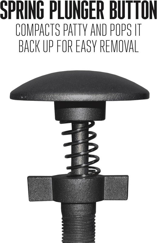 Hamburger Press Patty Maker - Adjustable 1/4lb to 3/4lb Burger Press Patty Maker gallery