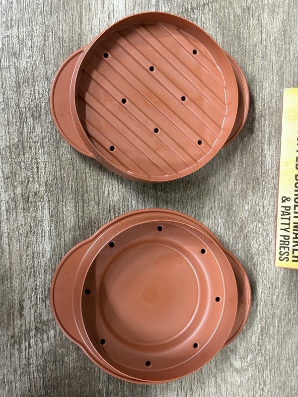 Nordic Ware Stuffed Burger Maker Patty Press Nordicware Vintage gallery