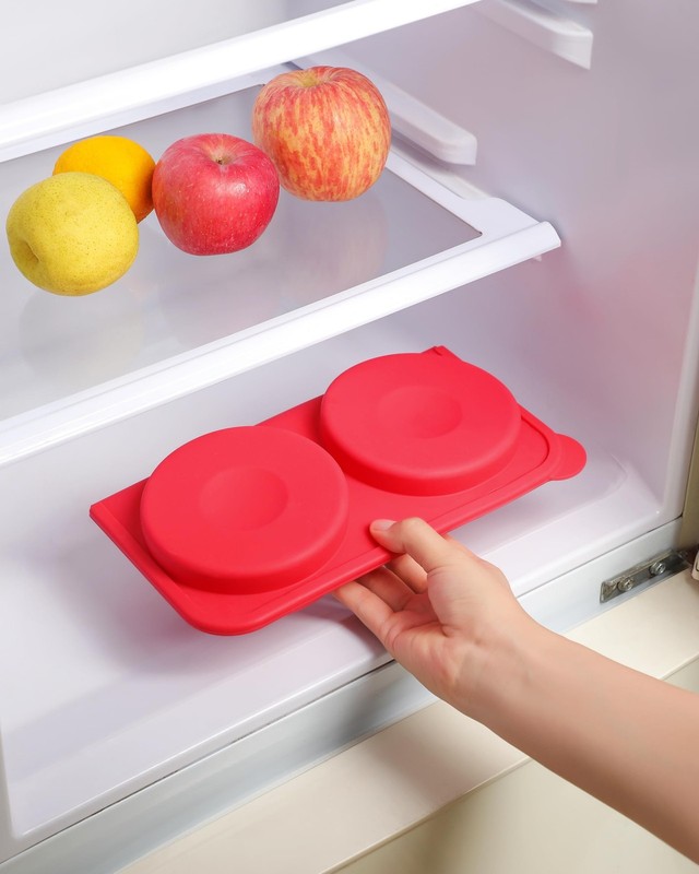 4 Patty Burger Press Silicone Hamburger Maker 4.5 Inch Meat Press BBQ Kitchen gallery