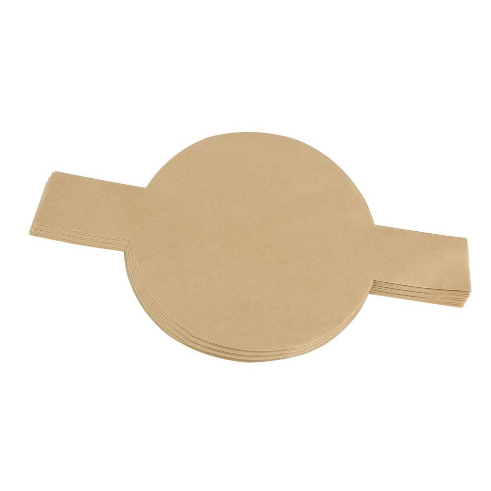 100 PCS Precut Circle Cake Pan Liners Rounds, 9 Inch Non 9 inches, Brown gallery