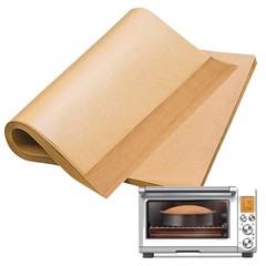 Air Fryer Liners Disposable, 100Pcs Parchment Paper 11*11 inches, Beige