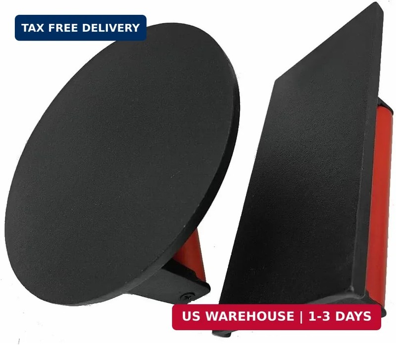 Firsgrill Burger Press 7.08" Round & 8.3"X4.3"Rectangle Heavy-Duty Cast Iron Sma gallery