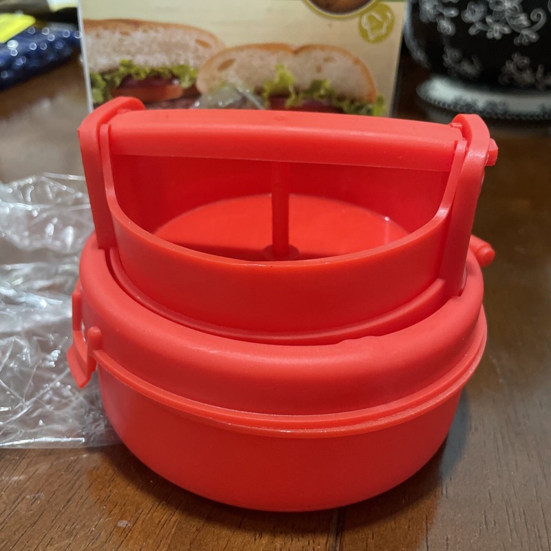 Stuff-a-Burger Hamburger Maker Cook Works Gourmet Burgers B-E gallery