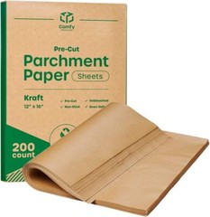 Comfy Package [12 x 16 Inch – 200 Count] Pre-Cut 12 x 16 in (Sheet), Kraft