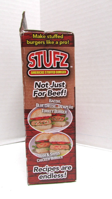 NEW Stufz Stuffed Burger Press - Hamburger Patty Maker - As Seen On TV gallery