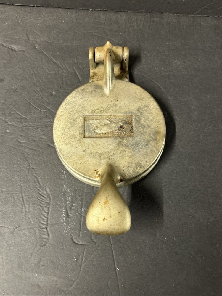 Vintage Hamburger Press Mallard Duck Design Die-cast Aluminum; Perfect Bun Size