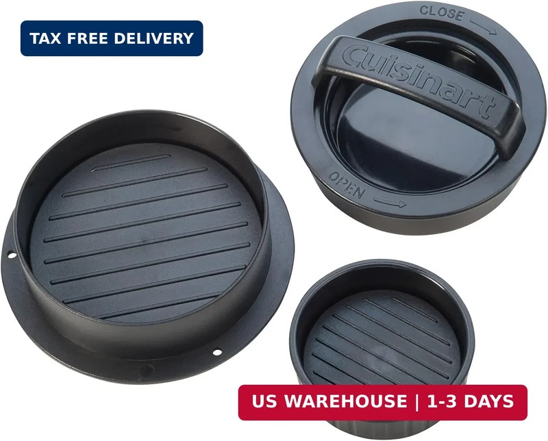 Cuisinart 3-in-1 Stuffed Burger Press, Non-Stick Burger Stuffer Hamburger Patty gallery
