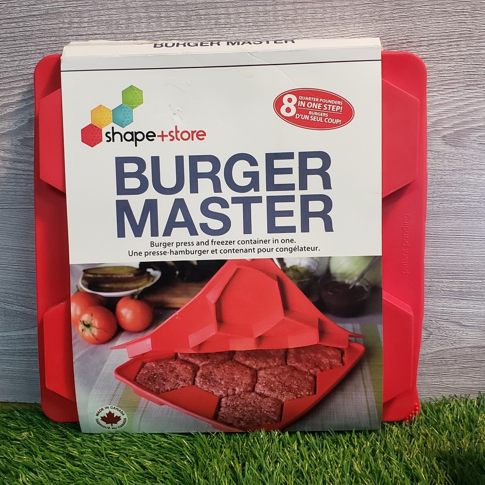 Shape + Store Burger Master - 8 Quarter Pounders