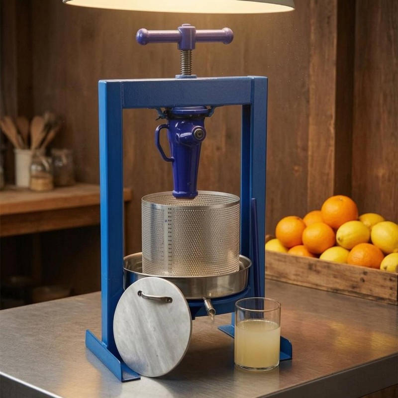 Wine Press Machine Perforated Fruit Wine Press Freestanding gallery
