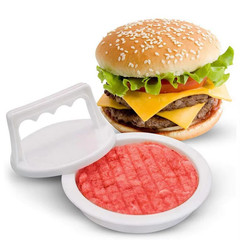 1pc Hamburger Press Stuffed Burger Press Plastic Meat Grill Party