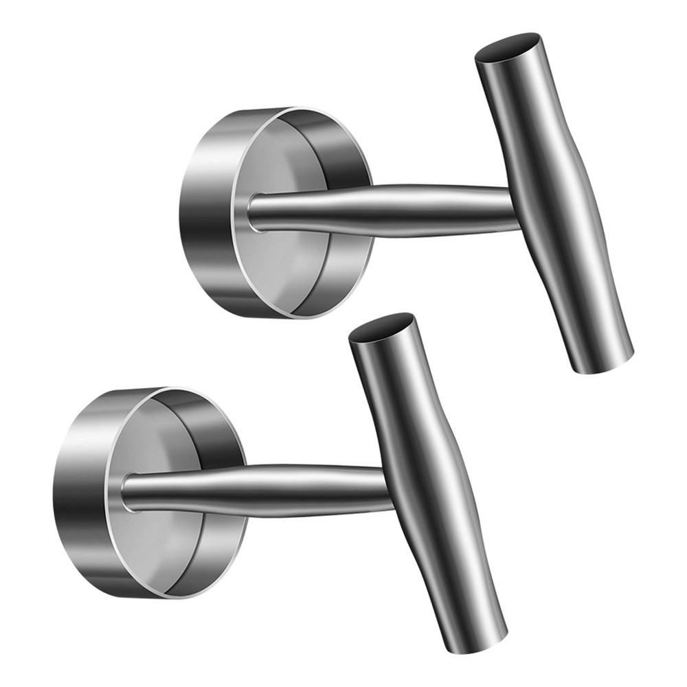 2 Pcs Hamburger Press Patty Maker Smasher Tool Stainless Steel Grill