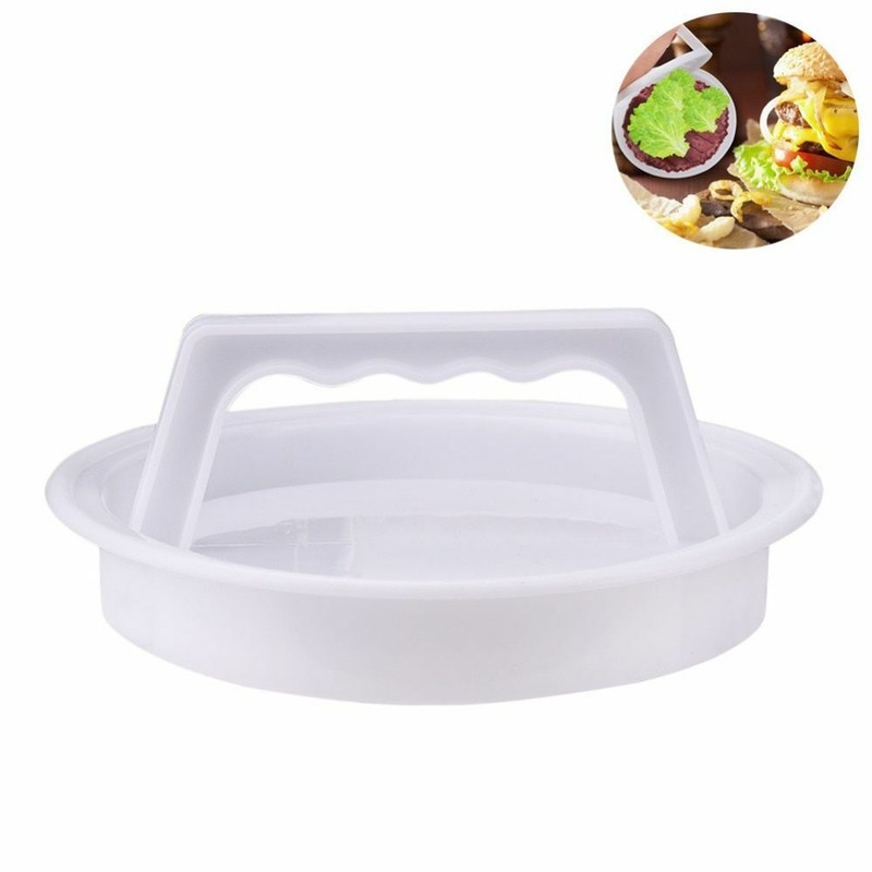 Meat Press Beef Maker Hamburger Grill Burger 1 Set Round Patty Kitchen Tool 1pc gallery