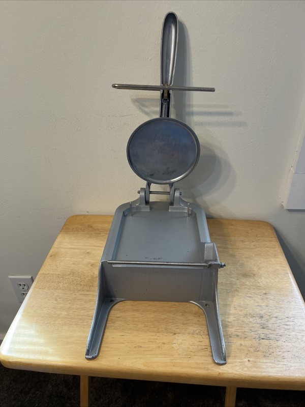 Alfa PM-1 Beef Patty Maker - Hand Operated Hamburger Press - Commercial Machine gallery