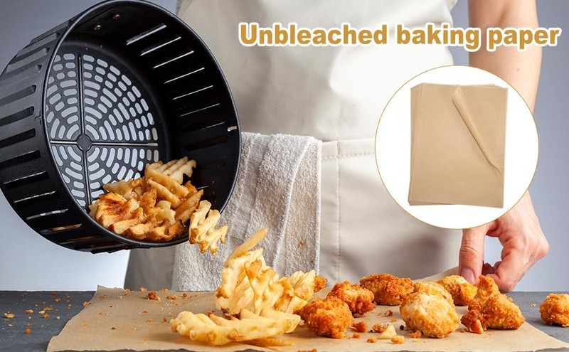 FOXYAEO 200 PCS Unbleached Parchment Paper 12x16 In – 12" x 16", gallery