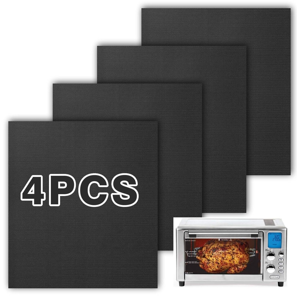 4 Pack Air Fryer Liners for Emeril Lagasse Everyday 360 Stainless Steel PTFE