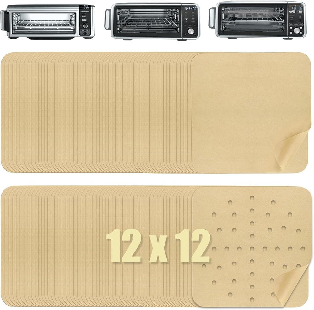 12 x 12 inch Parchment Paper Liners Air 12''x12'' 130 Pcs