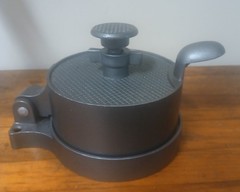 Weston Adjustable Hamburger Press Heavy Duty Cast Aluminum Burger Patty Maker