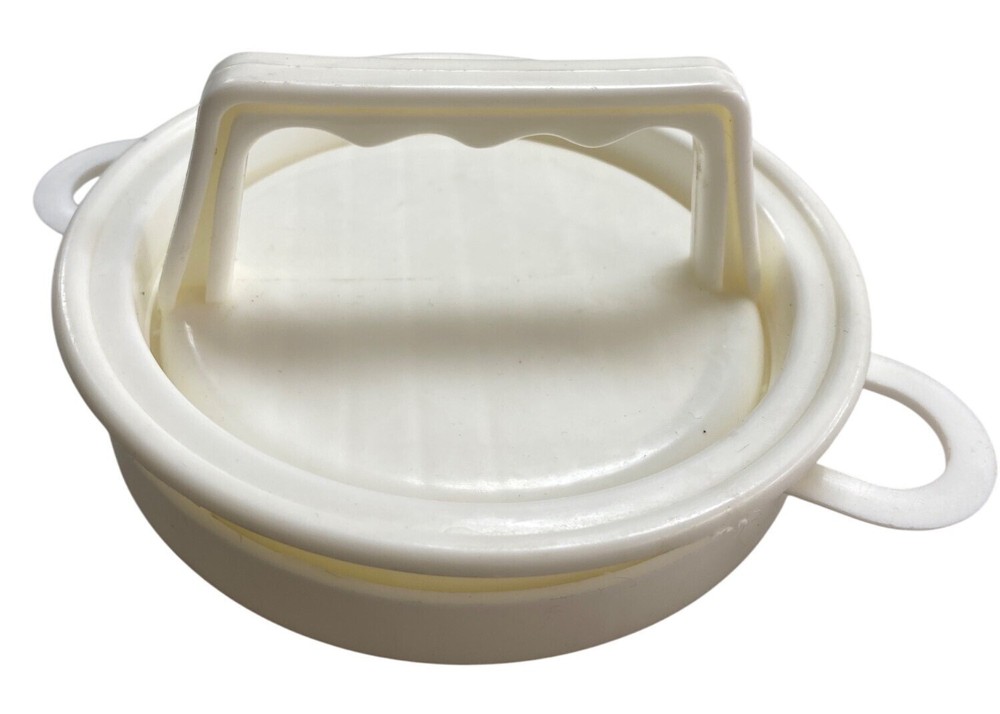 Plastic hamburger Press Mold With Handles
