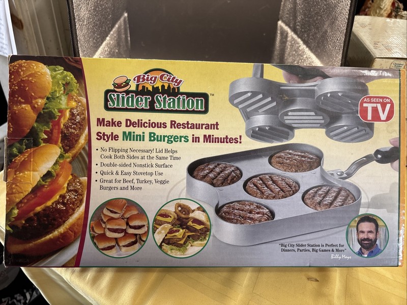 Big City Slider Station - As Seen On TV - NEW IN BOX! gallery
