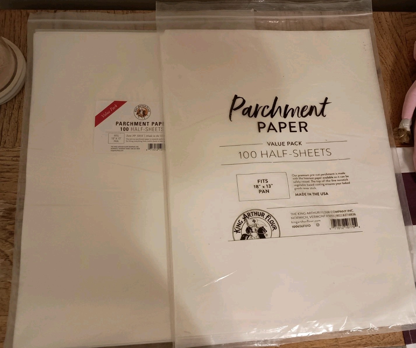 2 King Arthur Flour Precut Baking Parchment Paper, 173 Count (Pack of 2), White gallery