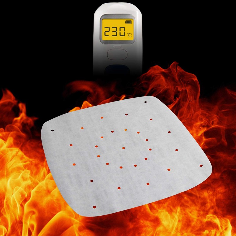 JANYUN 150Pcs 8.5 inch Air Fryer Parchment liners Papers inches, White gallery
