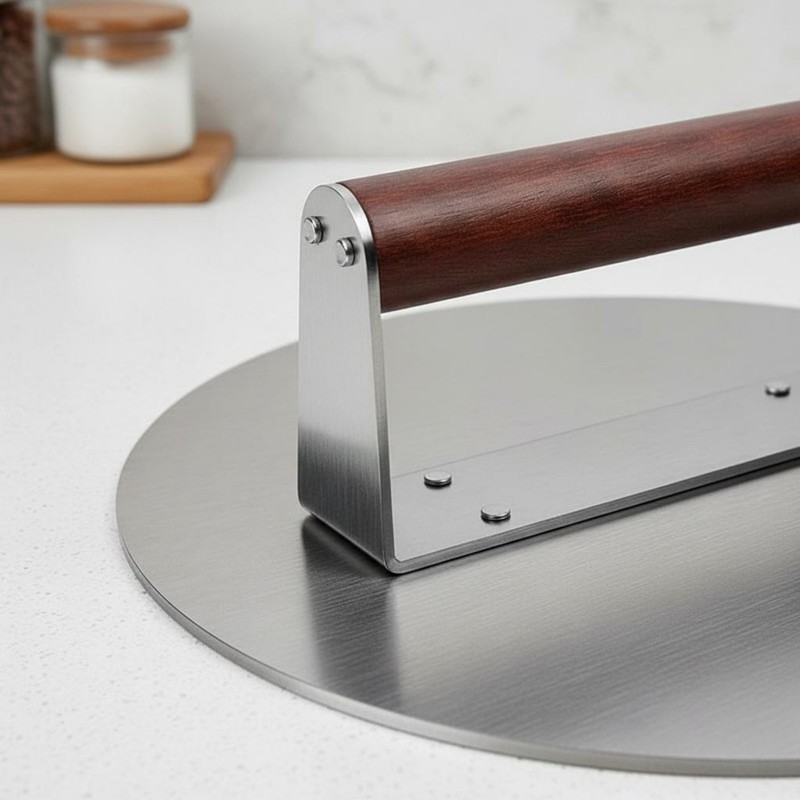 Burger Patty Press Long-Lasting Kitchen Gear Round Shape gallery