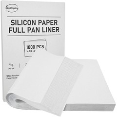 EcoDispose Non-Stick Precut Parchment Paper 16-3/8″ x 24-3/8″x1000PCS, White