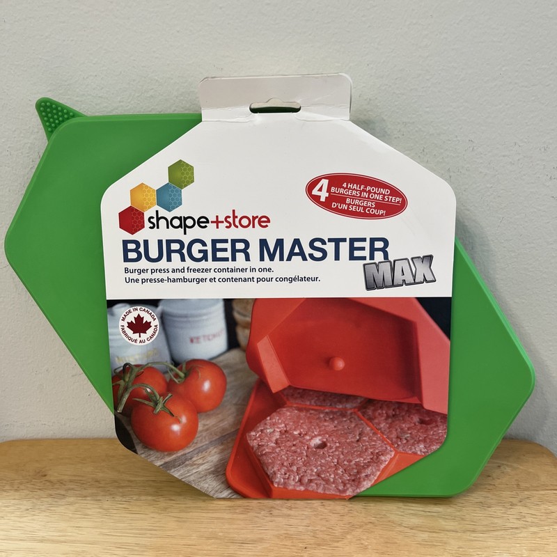 Shape+Store Burger Master & Burger Master MAX Press & Freezer Containers NEW! gallery
