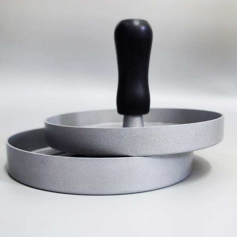 Burger Press , Patty Maker Aluminum Non-Stick Hamburger Mold gallery