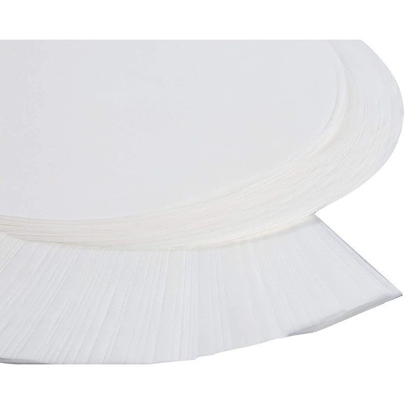 Juvale Parchment Paper Rounds - 9-Inch, White, 100-Count - 9 Inch, White gallery