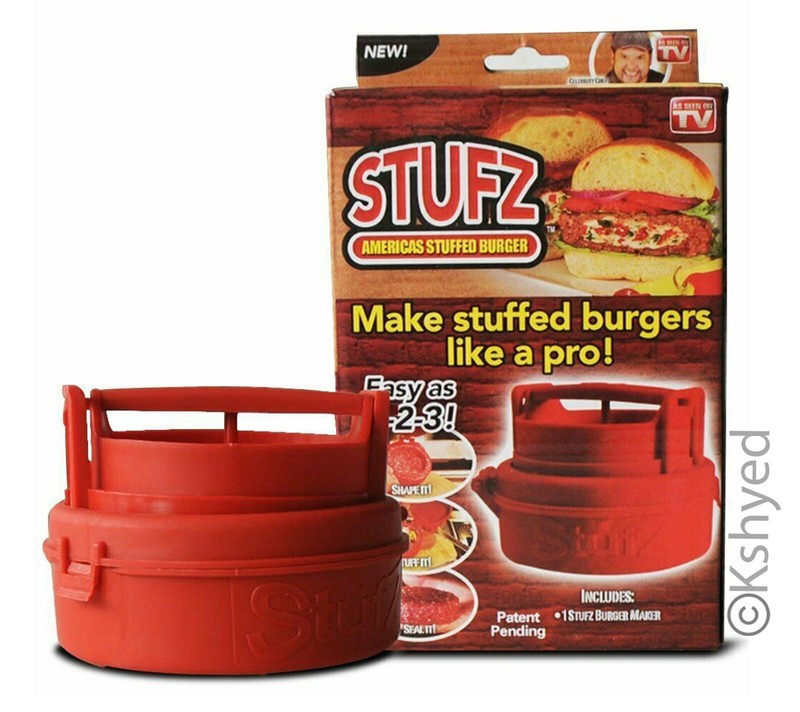 STUFZ Americas Stuffed Burger (1 Pack) | Make Burgers Like a Pro, As-Seen-On TV gallery