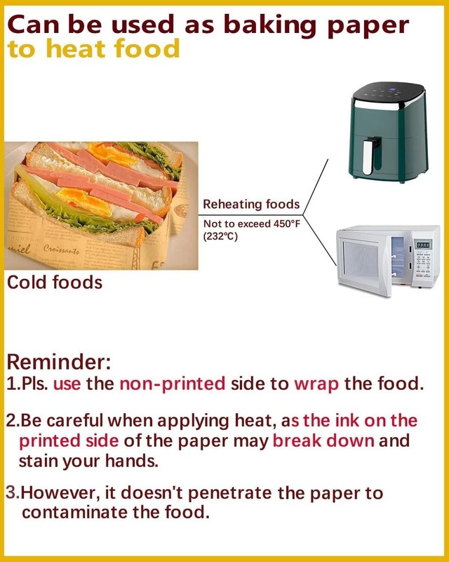 Katbite 100 Pcs Sandwich Wrapping Paper, 12x12 Inch 100 Pcs, 12"x12“-100 gallery