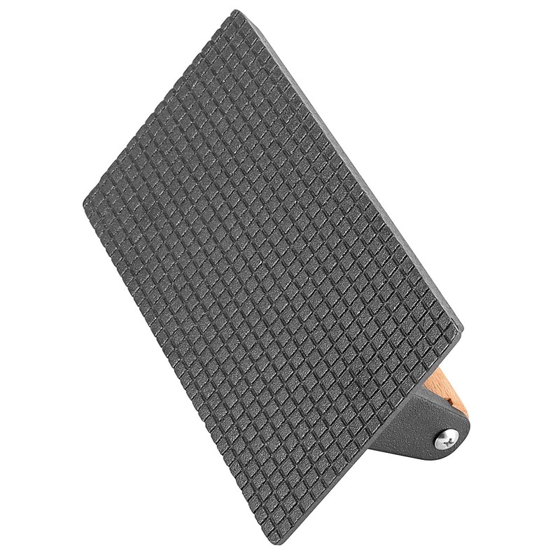 2 PCS 8 x 4 Inch Heavy Duty Cast Iron Grill Press, Flat Bottom Steak Weight B... gallery