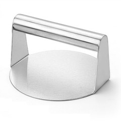Stainless Steel Smash Burger Press Hamburger Patties Meat Masher Circular6182