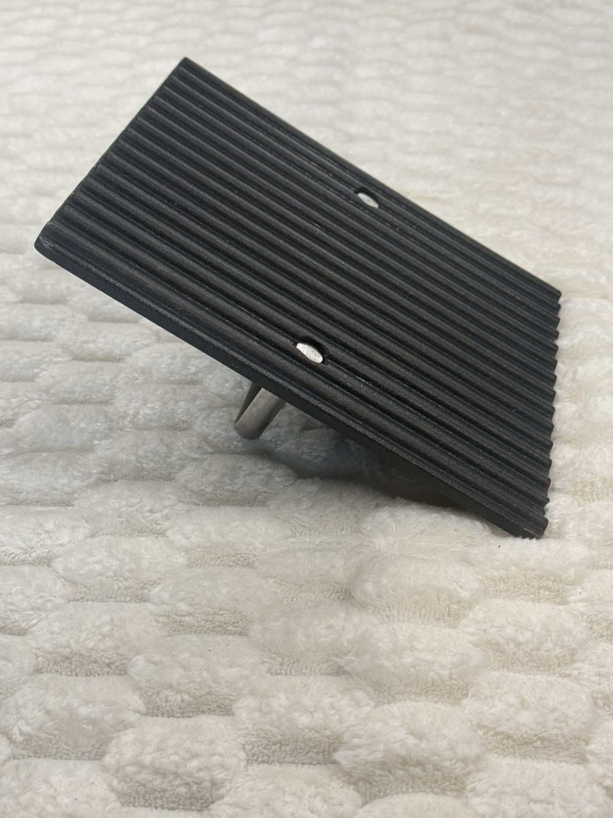 VTG (2006) Pampered Chef Heavy Duty Cast Iron 8 1/2" Square Grill Press #2875 gallery
