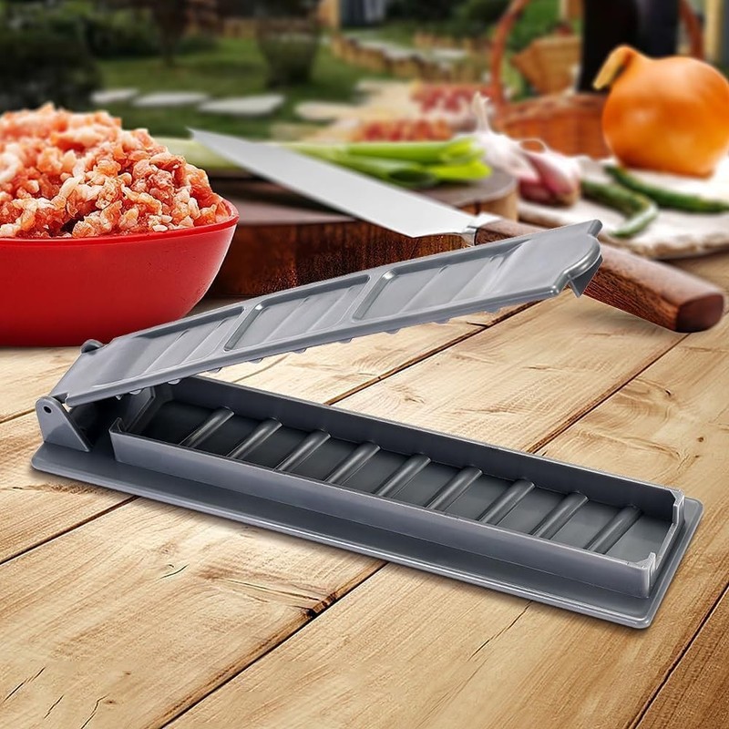 2Pcs Kebab Maker Press | Create Flawless, Manual Kabob Mould, Kabob Maker Bar... gallery