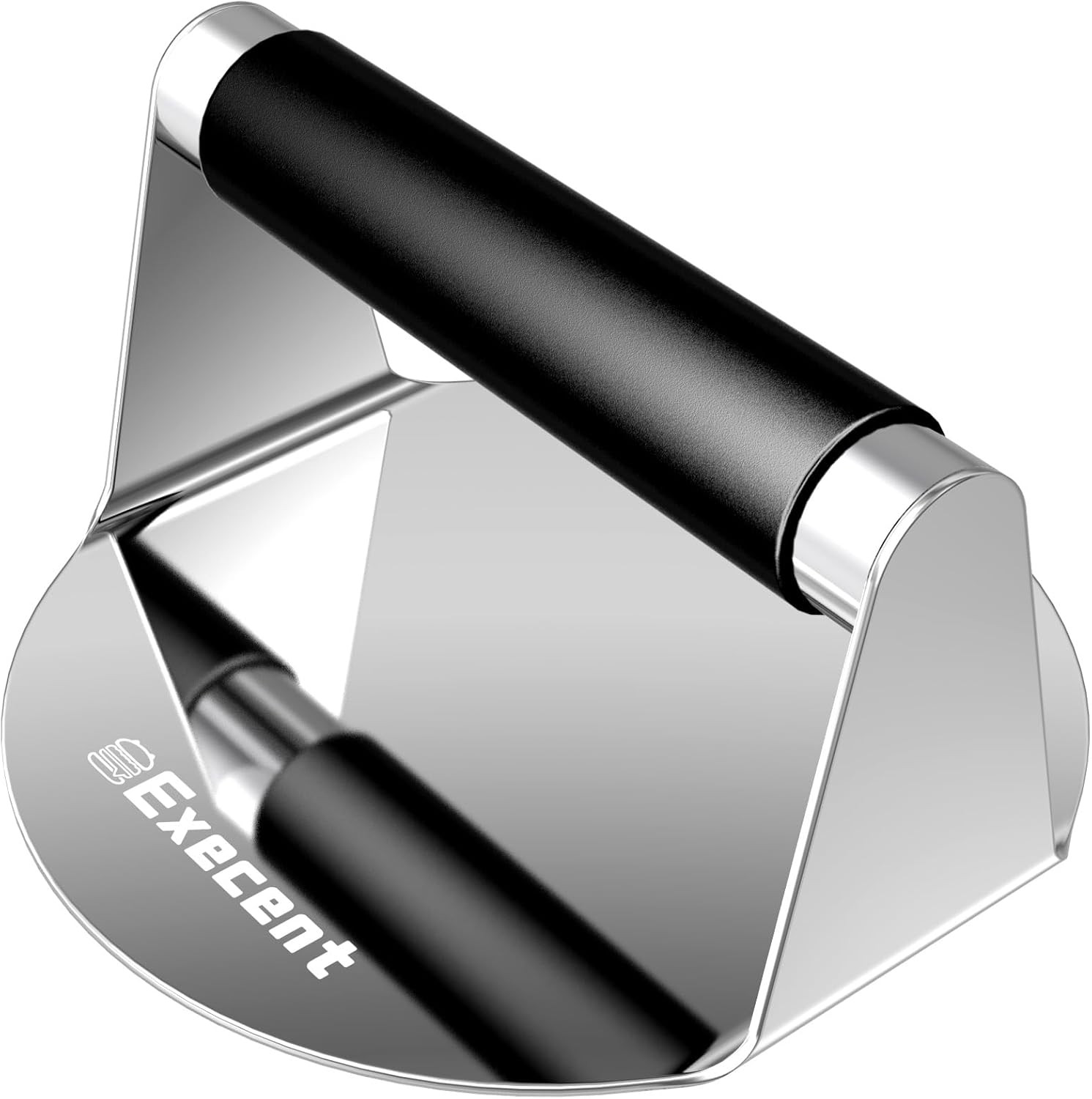 Smash Burger Press 5.5" Stainless Steel - Burger & Hamburger Smasher Tool, Nonst gallery