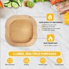 Air Fryer Liners Disposable 7.9 Inch - 135PCS, 7.9" Square - 135pcs, Wood gallery