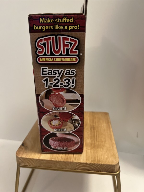 Stufz Stuffed Burger Press - Hamburger Patty Maker - As Seen On TV gallery
