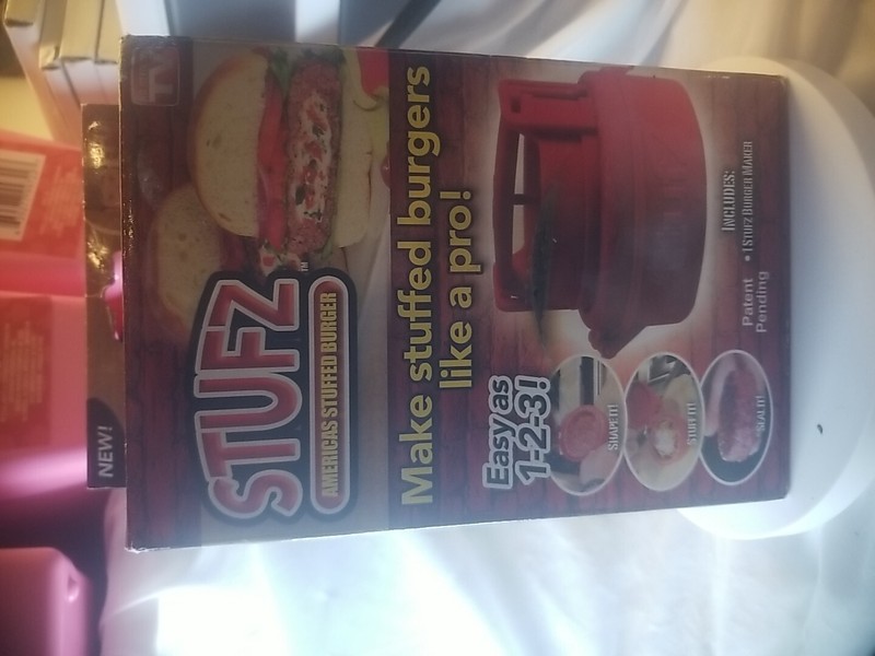 Stufz Burger Maker- Make Stuffed Hamburgers In 3 Easy Steps G4 gallery