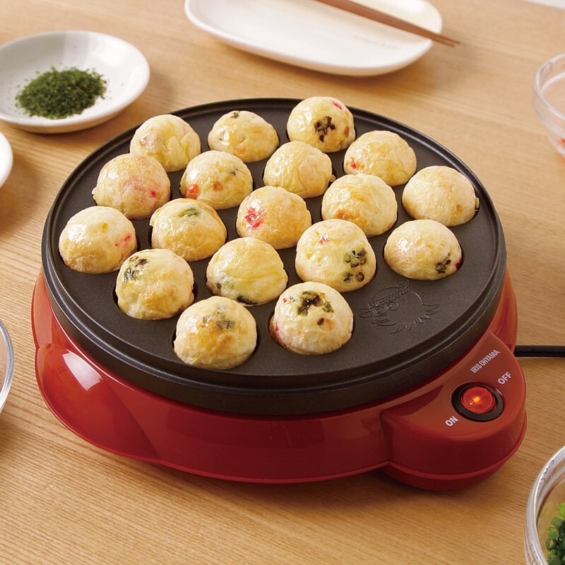 Japanese takoyaki maker Iris Oyama Takoyaki Plate ITY-18A-R gallery