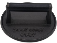 Kitchen Tools Heavy Duty Cast Iron Grill Press Burger Press Bacon Press Barbe…