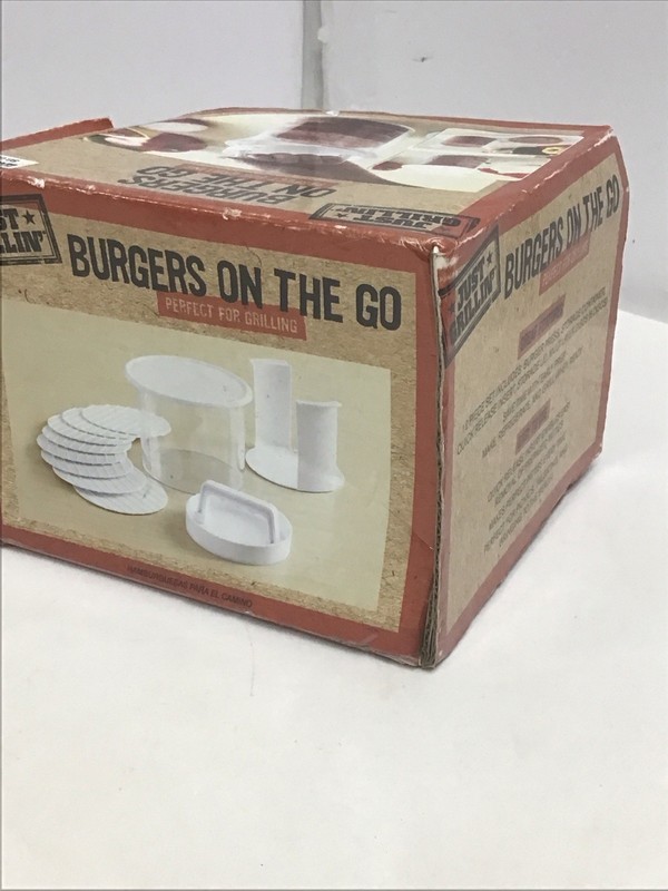 Mr. BBQ Burgers on the Go Patty Maker 12 Piece NonStick 8-Layer Plastic Disc New gallery