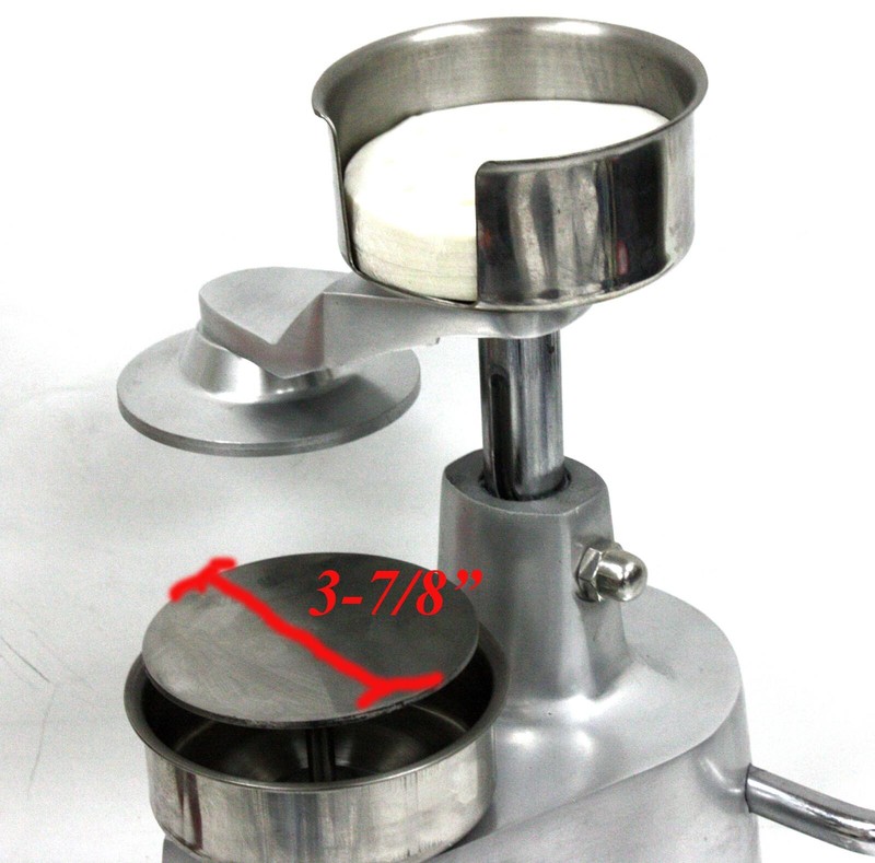 Stainless Manual Hamburger Patty Press Molding Machine for Deli Home Kitchen gallery