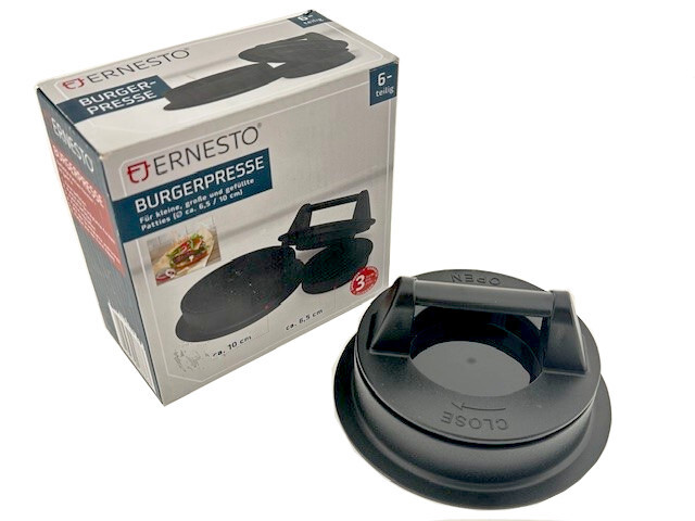 Ernesto Burger Press Set 6-Piece Burger Bun Molds Dishwasher Safe BPA-Free gallery