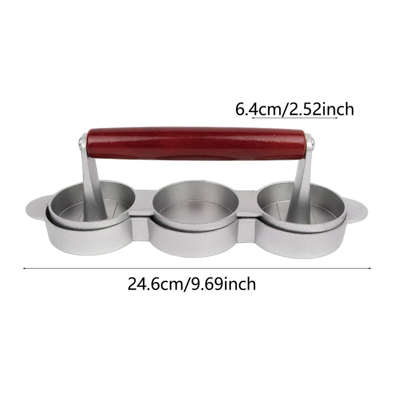 Burger Press Aluminum Alloy Meat Presser gallery